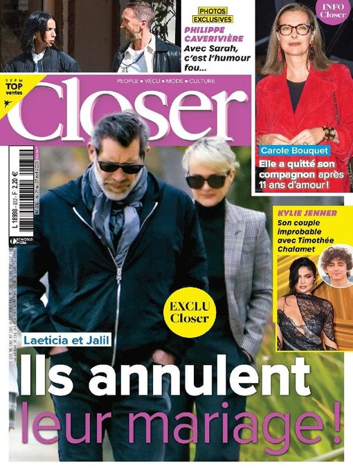 Title details for Closer France by Reworld Media Magazines - Available